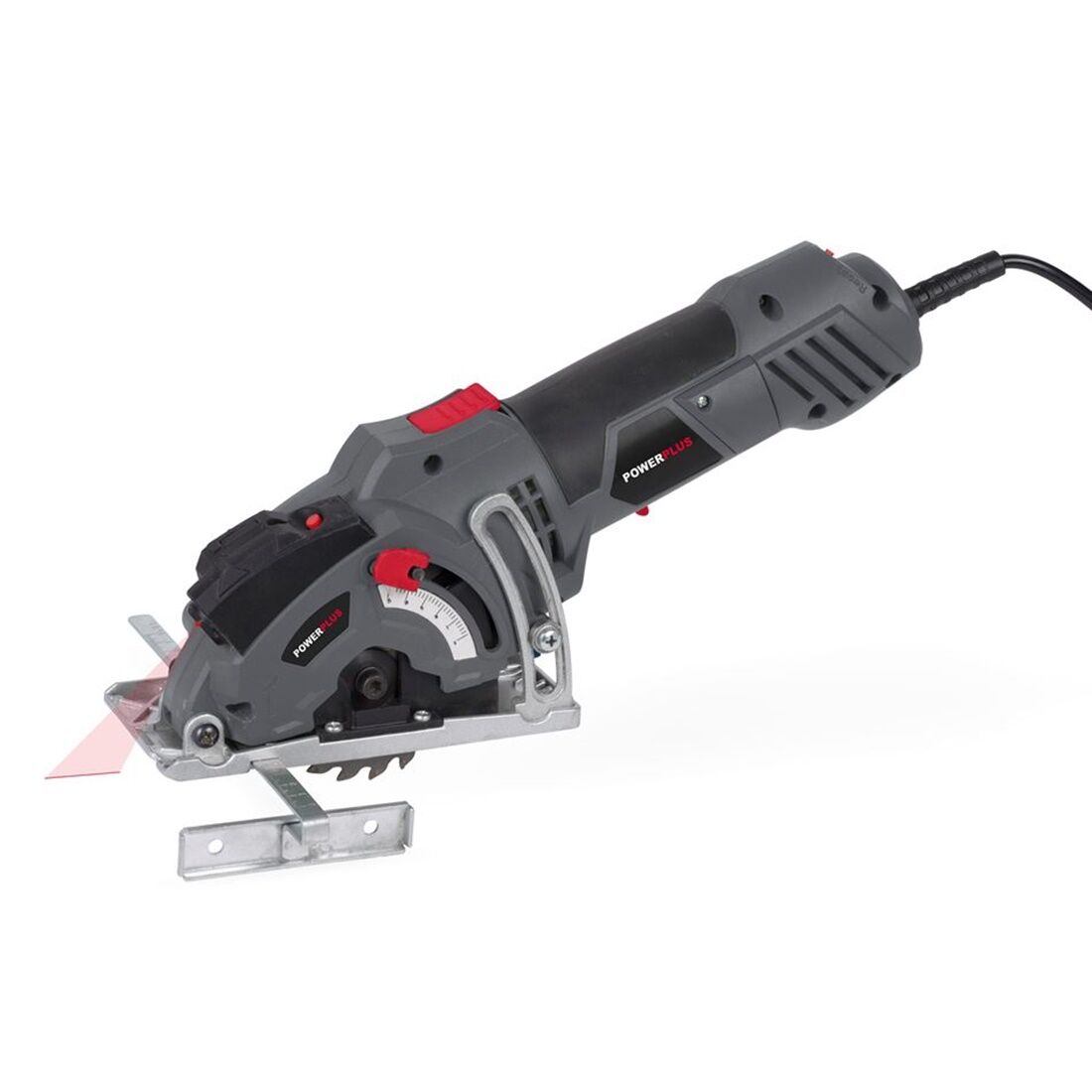 Fierastrau circular universal Powerplus Powe30040, laser, 7000RPM, 500w, disc de 85, laser