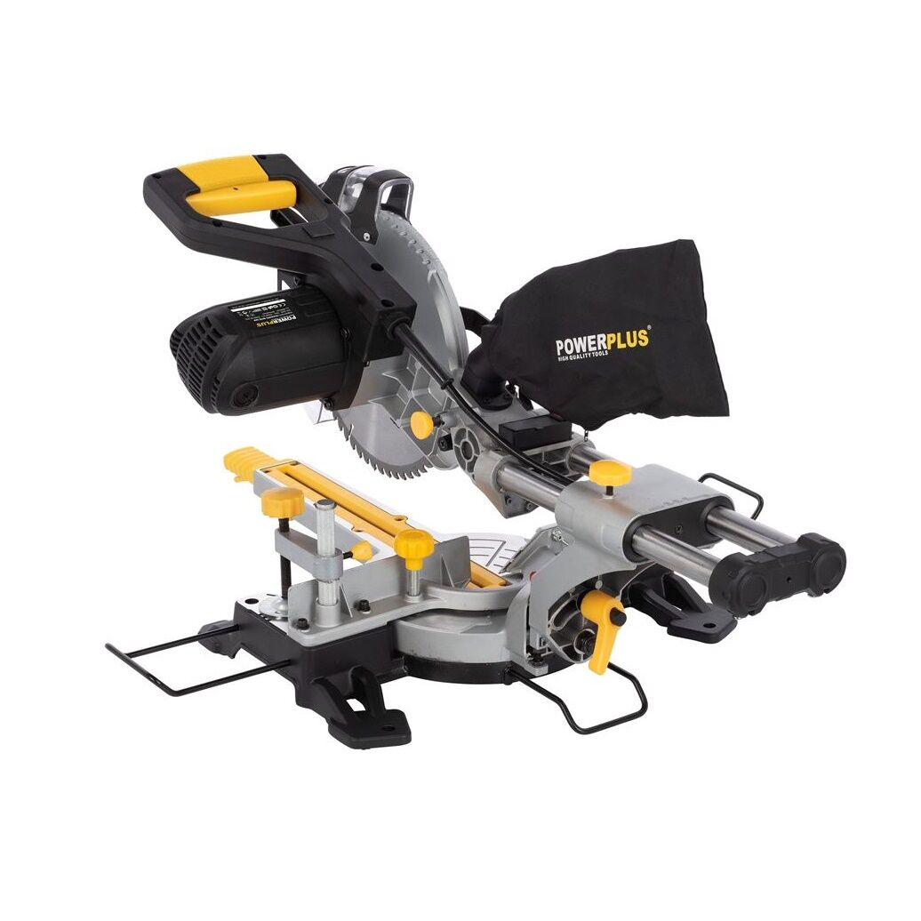 Fierastrau circular de banc Powerplus Powx07567s, laser, 2200w, disc 254 mm, 4800rpm, laser - imagine 3