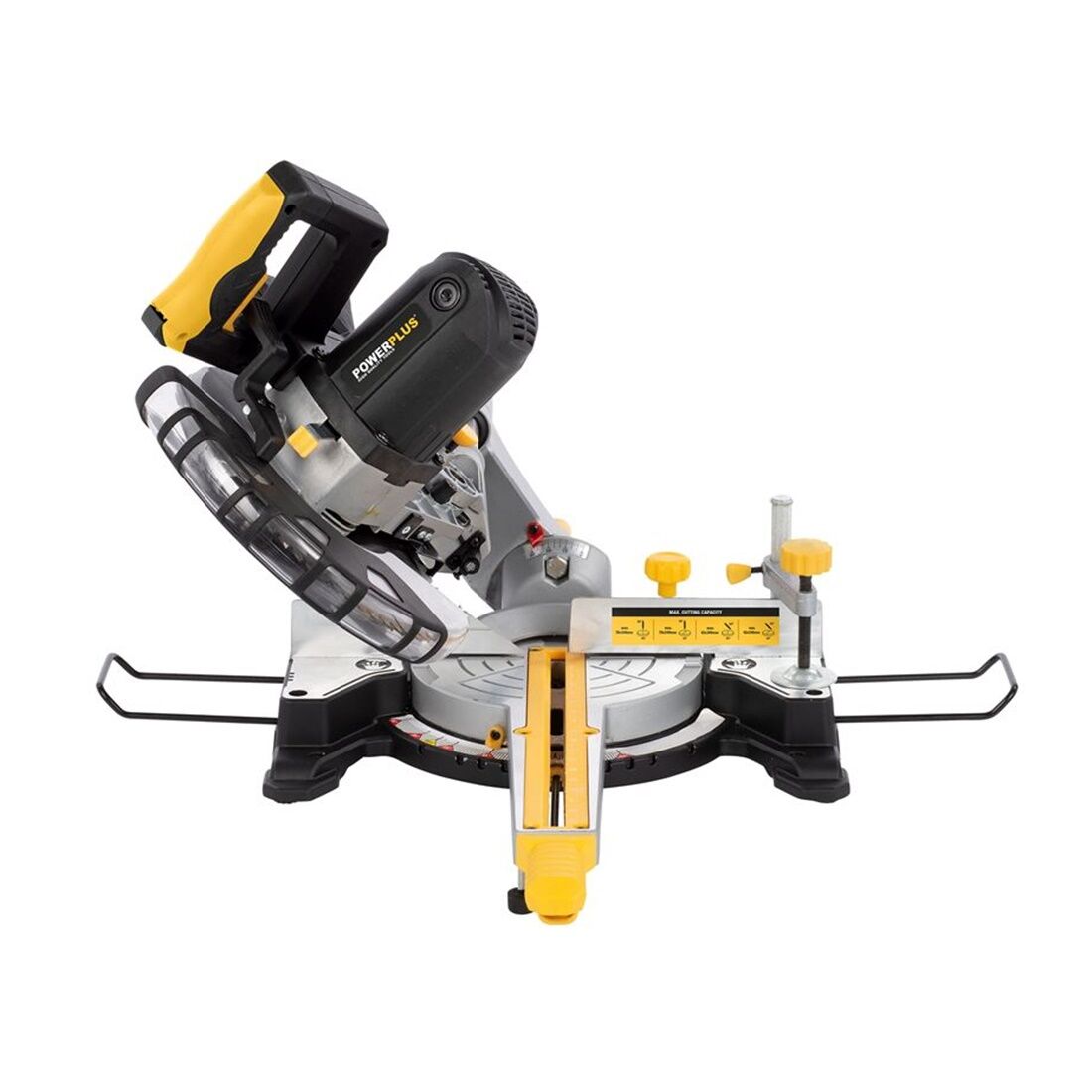 Fierastrau circular de banc Powerplus Powx07567s, laser, 2200w, disc 254 mm, 4800rpm, laser - imagine 8