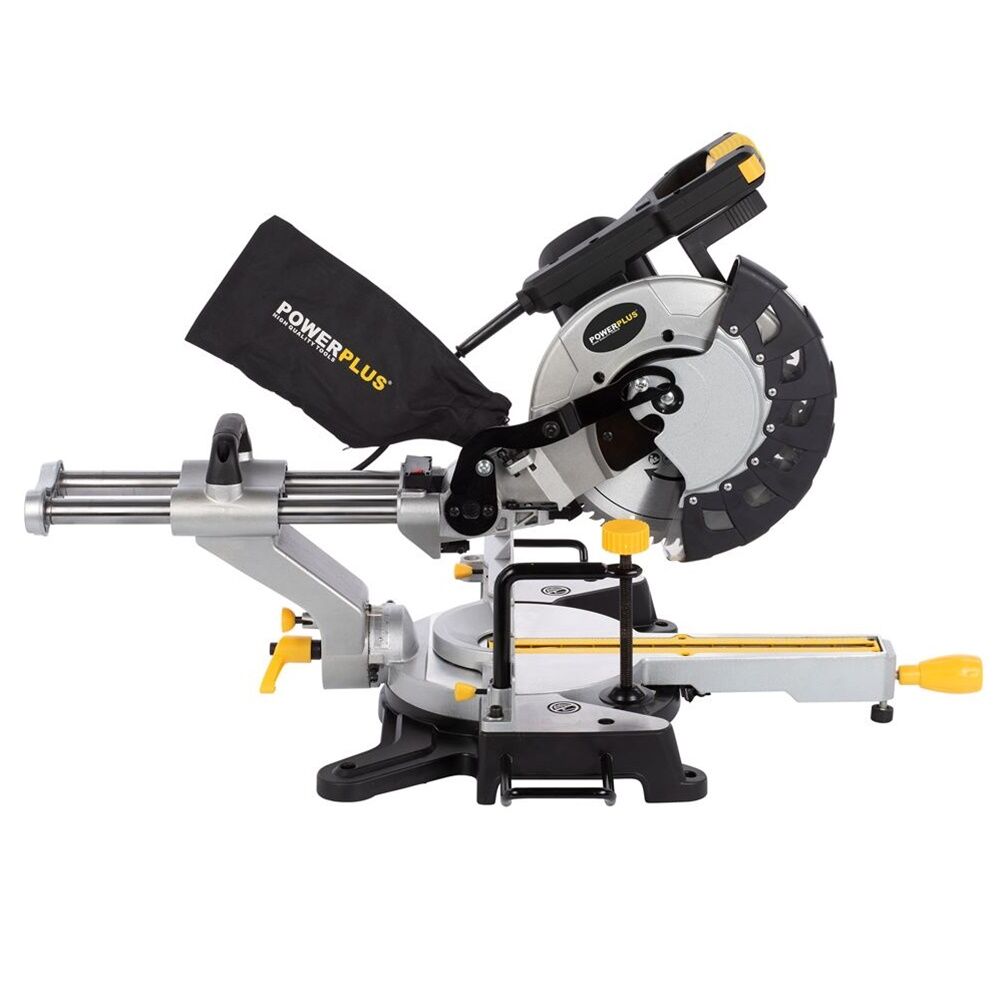 Fierastrau circular de banc Powerplus Powx07567s, laser, 2200w, disc 254 mm, 4800rpm, laser - imagine 7