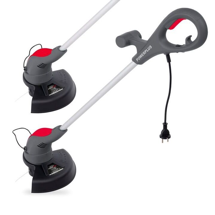 Coasa electrica Powerplus Poweg6015, 300w, cu fir de 1,4mm, turatie 10500/min, latime taiere 250mm - imagine 3