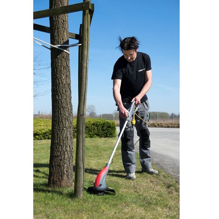 Coasa electrica Powerplus Poweg6015, 300w, cu fir de 1,4mm, turatie 10500/min, latime taiere 250mm - imagine 7