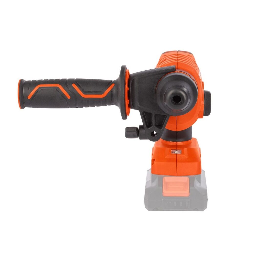 Masina de gaurit cu percutie (rotopercutanta) pe acumulatori, Powerplus POWDP15630, fara perii, 20V, 3j, 3 burghie, dalta si spit, nu contine acumulator si incarcator - imagine 4