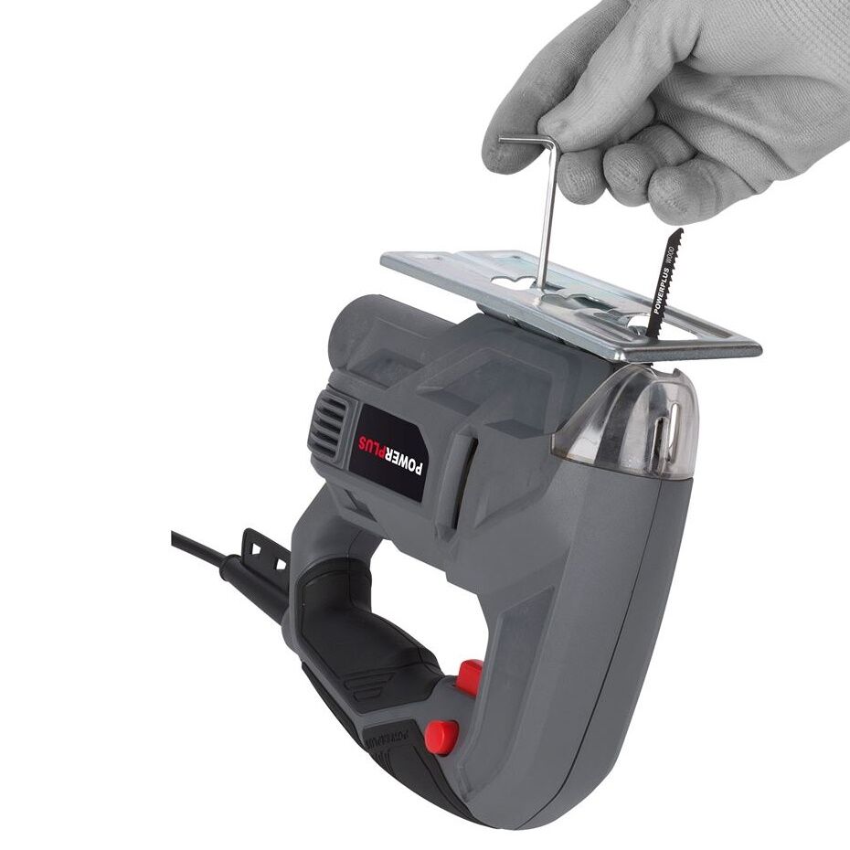 Fierastrau pendular, PowerPlus, POWE30010, 450W, led, Gri - imagine 7