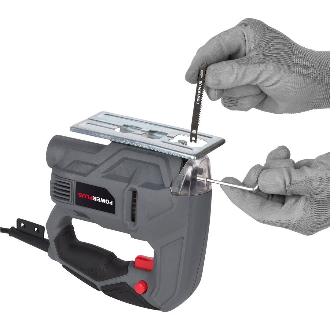 Fierastrau pendular, PowerPlus, POWE30010, 450W, led, Gri - imagine 8