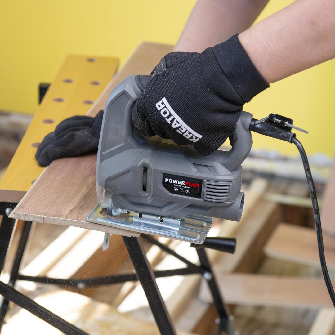 Fierastrau pendular, PowerPlus, POWE30010, 450W, led, Gri - imagine 2