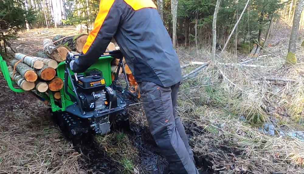 Accesoriu pentru lemne Zipper, ZI-MD500H-HR, pentru mini dumper ZI-MD500 - imagine 2