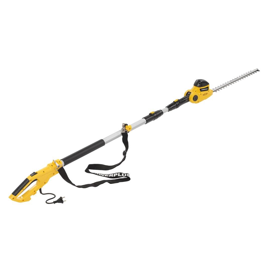 Trimmer, foarfeca electrica telescopica Powerplus POWXG2044, 550w, lama 504mm, lungime 2.2 - 2.89 m - imagine 9